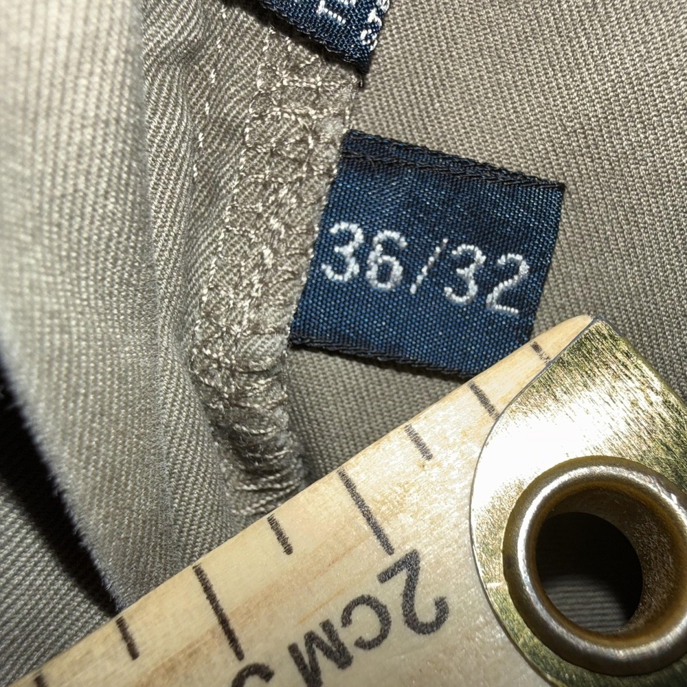 Polo Ralph Lauren Pants Mens 36x31 Beige Chino Straight Leg Flat Front Classic - Picture 7 of 9